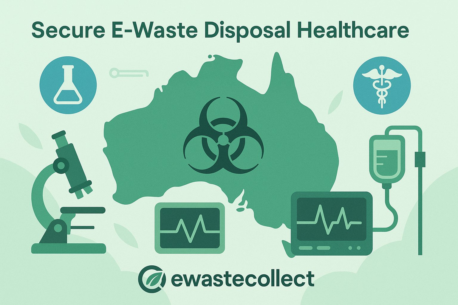 Secure e-waste disposal healthcare equipment in Australia