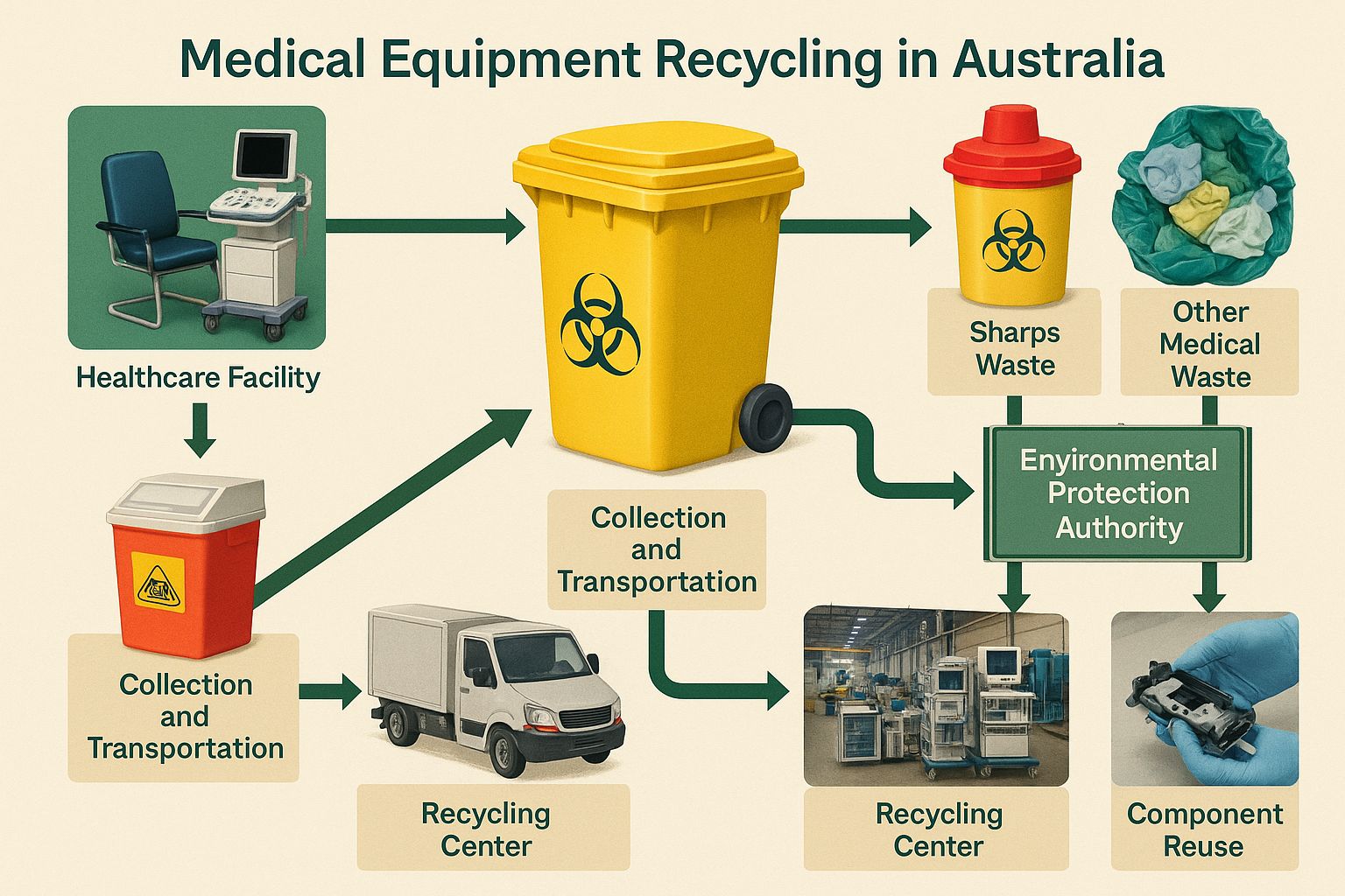 Why Proper Medical Equipment Disposal is Crucial Understanding medical equipment disposal regulations Australia for safe practice