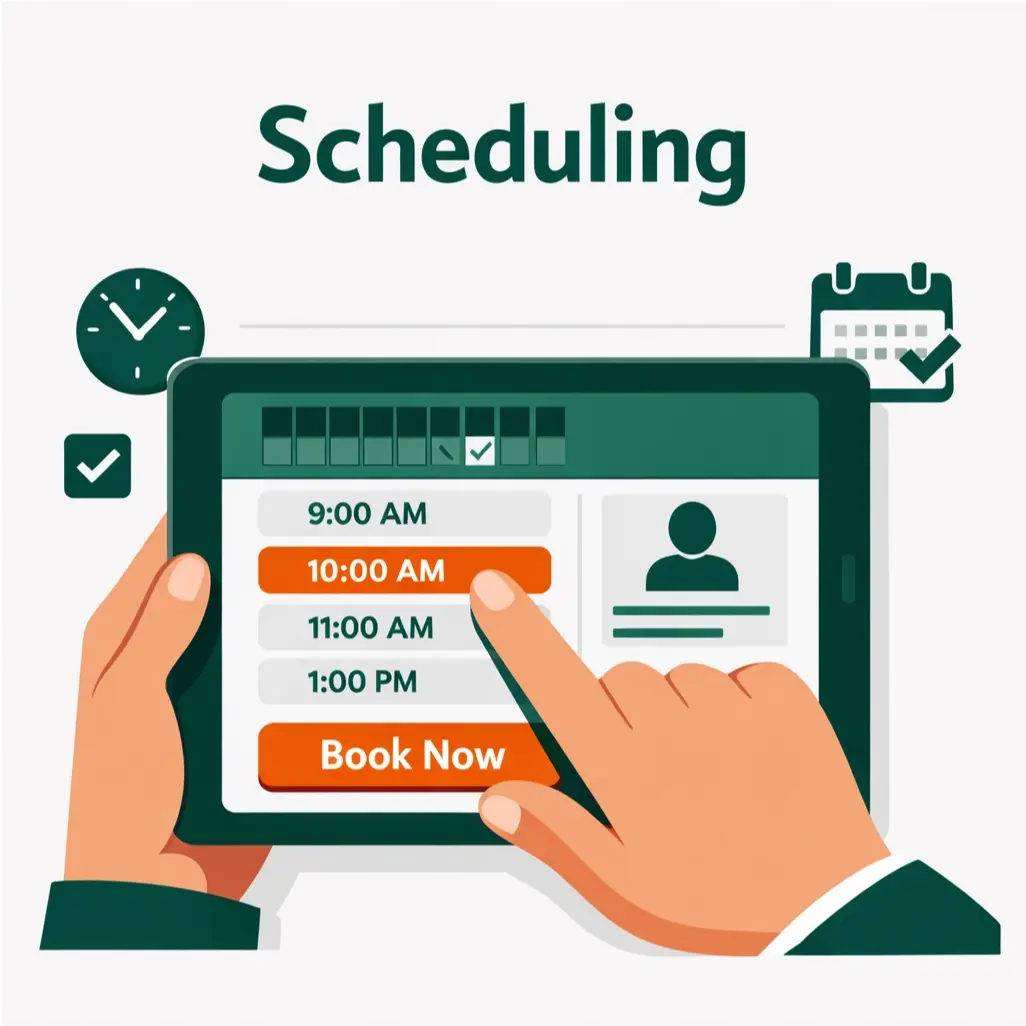 Scheduling pickup and recycling collection service in Australia