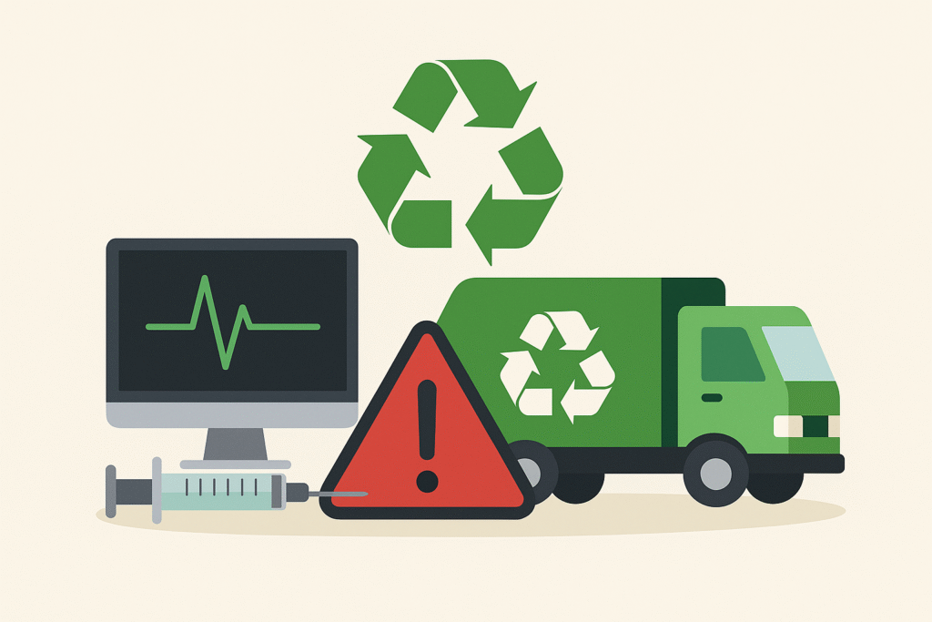 medical equipment recycling mistakes