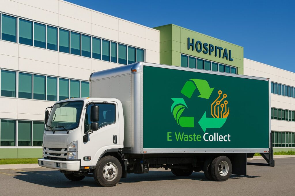 Medical e-waste safely collected and recycled by EwasteCollect – Australia 2025