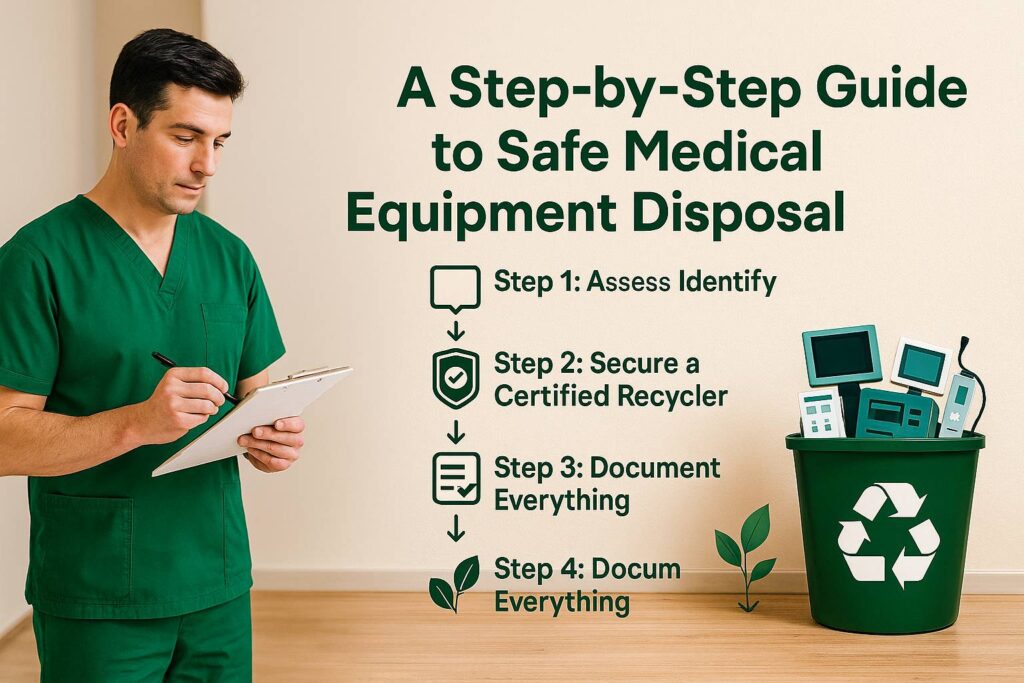 medical equipment recycling process