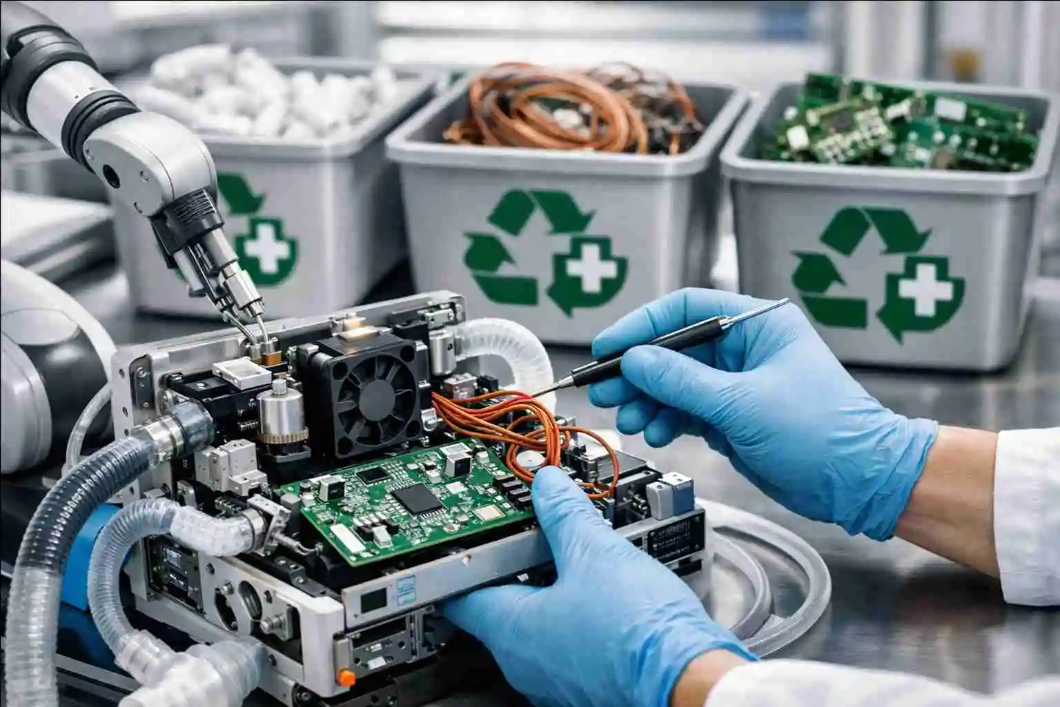 recycling medical equipment