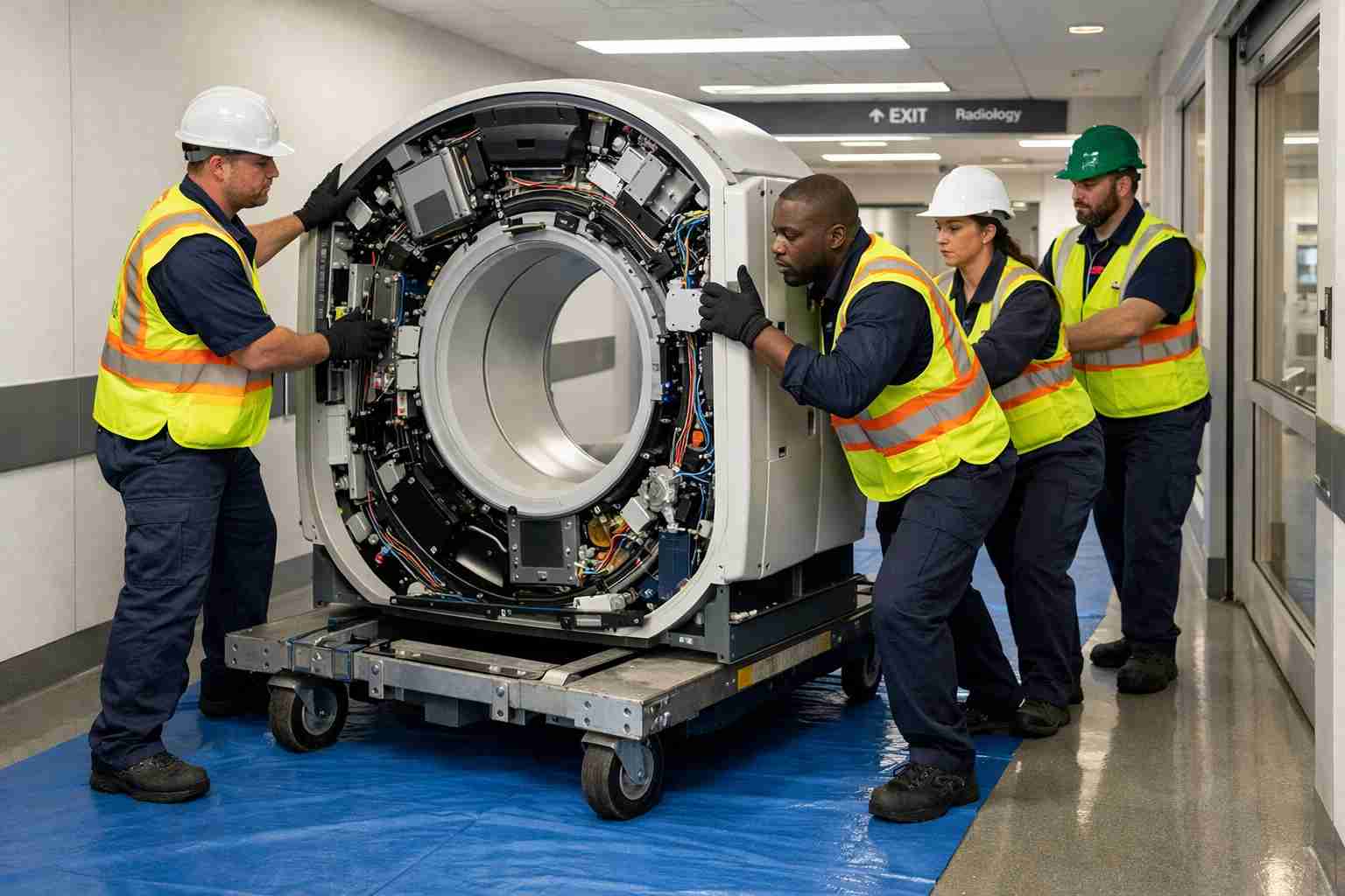 Ultrasound machine disposal Australia - EwasteCollect accredited recycling service