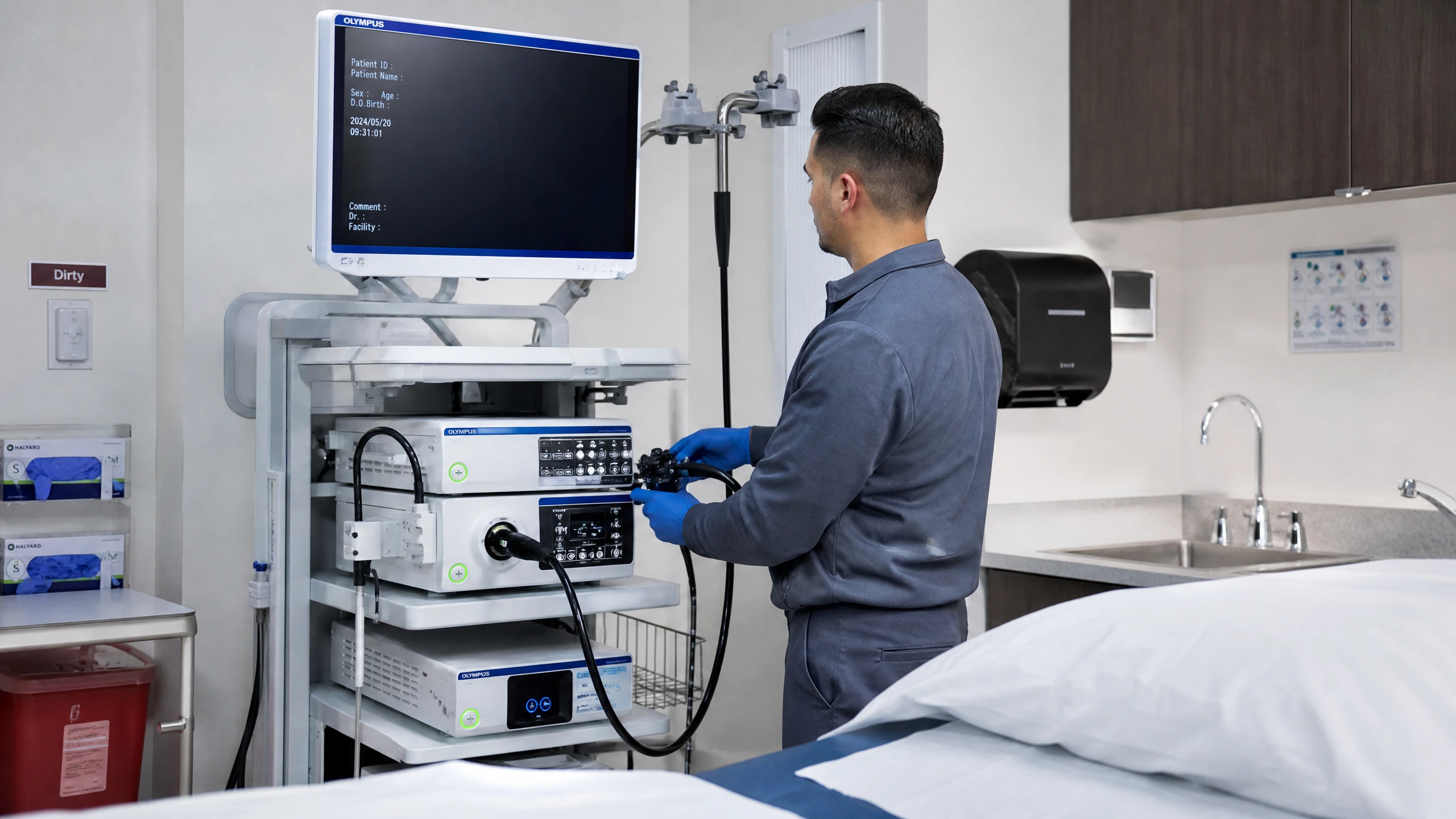 colonoscopy equipment disposal Australia