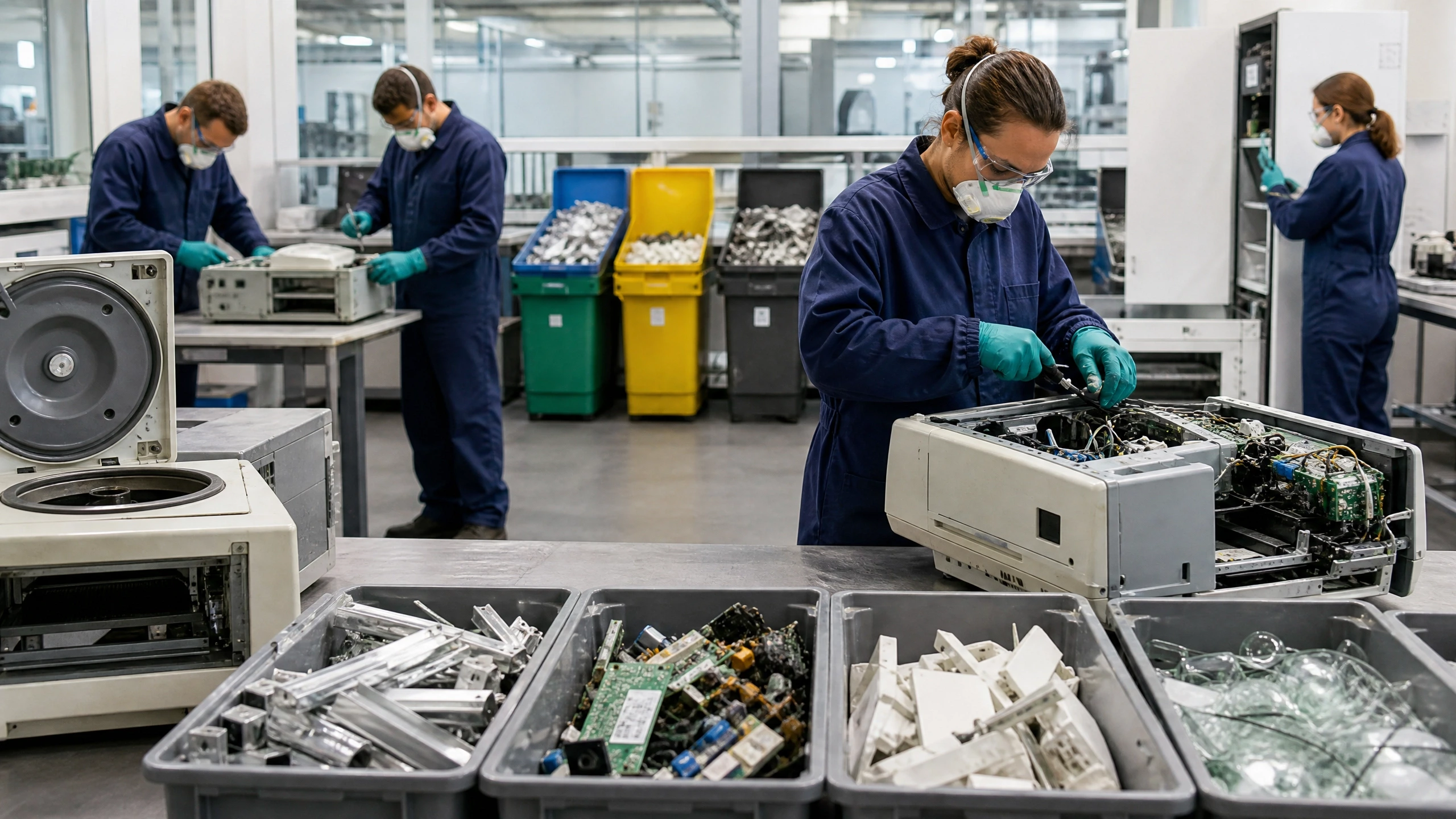 certified recycling facility pathology equipment disposal