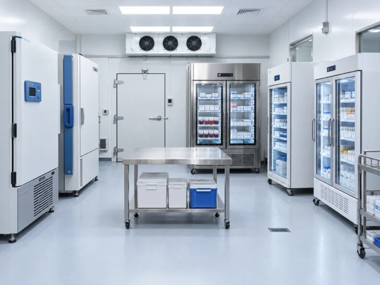 Medical and laboratory cold storage equipment