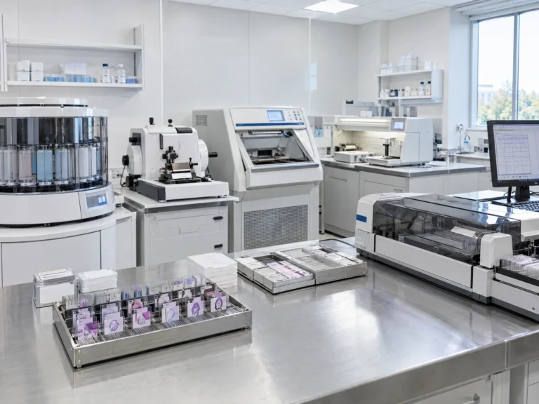 Histology and cytology laboratory equipment