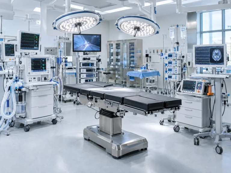 Patient care and hospital equipment for recycling